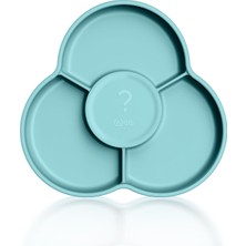 Wee Baby Nanninom Silikon Sürprizli Tabak  Mavi