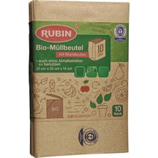 Rubin Çöp Torbası 10L Organik Atık 10'lu