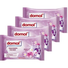 Domol Kurutma Makinesi Mendili Çiçek Rüyası 25'li (4 Adet)