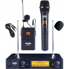 Lastvoice Lm-202EY EL ve Yaka Tipi Telsiz Kablosuz Mikrofon