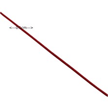 MorPerde Alüminyum Jaluzi Ipi Kırmızı