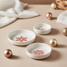 Güral Porselen Diyar 3 Parça Bone Çerezlik - Kartanesi