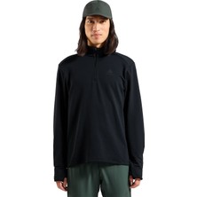 Odlo Essential Thermal Mid Layer 1/2 Zip Erkek Siyah Içlik Üst