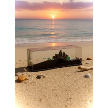 Tcherchi Batmayan Dekoratif Gemi - Siyah İnci