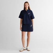 Gant Kadın Lacivert Logolu Etek