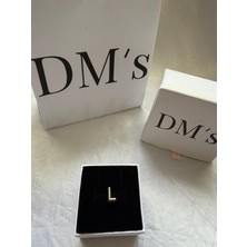 DMs Silver L Harf Gümüş Charm'ı