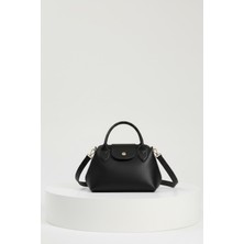 Random Shopping Kadın Suni Deri Saplı Küçük Boy El ve Omuz Çantası