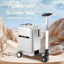 Akıllı Scooter Valiz Binilebilir Valiz