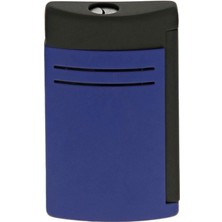 S.t. Dupont Maxijet Çakmak Matt Black And Ocean Blue 20161