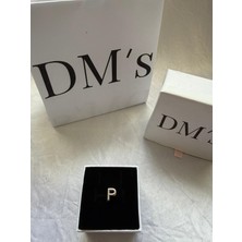DMs Silver P Harf Gümüş Charm'ı