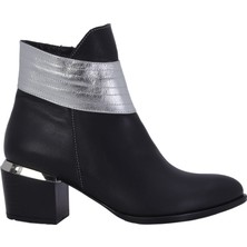 Hobby Ayakkabı 26053D Hakiki Deri Topuklu Kadın Bot