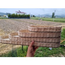 Rattan Hasır Sunumluk