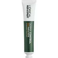 L'Oréal Paris Men Expert Derma Control Akne Karşıtı Gece Yüz Kremi 45 ml 5% Niasinamid + Glikolik Asit Akneli Ciltler İçin