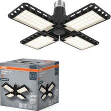 Ledvance Highbay Blade 23W 840 4000K 2350LM IP20 E27 Duy Beyaz Işık Siyah Aydınlatma AC630970155