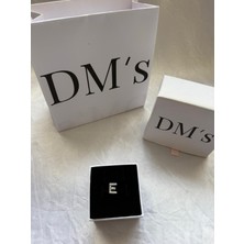 DMs Silver E Harf Gümüş Charm'ı