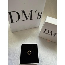 DMs Silver C Harf Gümüş Charm'ı