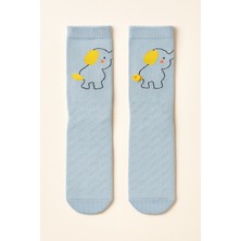 Katia & Bony Çocuk Hayvan Desenli Soket Çorap Mavi