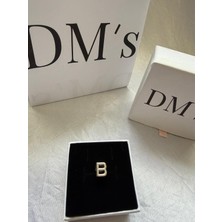 DMs Silver B Harf Gümüş Charm'ı