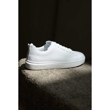 Vantaggio Shoes Atlas Bağcıklı %100 Hakiki Deri Erkek Sneaker Ayakkabı