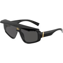 Dolce & Gabbana Kadın Güneş Gözlüğü DG6177 501/87 46 Siyah Kemik Çerçeve ile Modern Stil