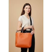 Tangerine (Mandalina) Loop Tote Bag Çanta