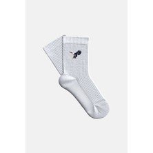 WWF Market Kartal Havlu Çorap - Beyaz