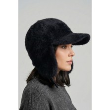 Modex Yumuşak Dokulu Geniş Siperlikli Kulak Koruyucu Şapka