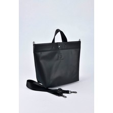 Onyx (Siyah) Loop Tote Bag Çanta