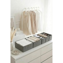 Rek Home 6'lı Çekmece Dolap Içi Düzenleyici Saklama Kutusu Organizer Set
