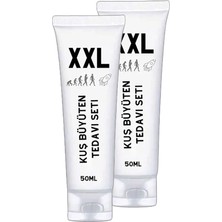 Kuş Büüyütücü 2 Adet Xxlcream Men Enlarger 50 ml Erkeklere Özel Boyut Kremi