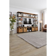 Kıymık Home Lotus V2 Tv Ünitesi - Size Özel Üretim - Gerçek Ağaç - Köknar