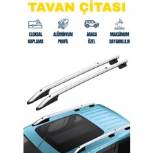 Volkswagen Transporter T5 Kısa Şase 2003-2015 Aluminyum Gri Tavan Çıtası Portbagaj Sport