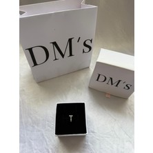DMs Silver T Harf Gümüş Charm'ı