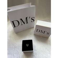 DMs Silver U Harf Gümüş Charm'ı