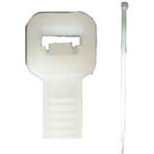 Universal Kablo Kemeri (BAĞI)-8.0*380 Beyaz Kalın (1 PK=100 Adet)