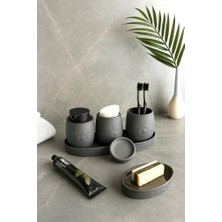 Primanova Clista 5'li Banyo Seti - Antrasit