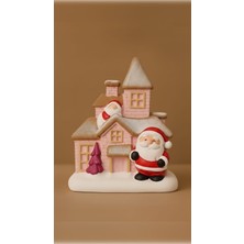 Noel Temalı, Pembe Renkli, Şık ve Güzel Dekoratif Ürün, Evinizde Neşe Katacak!