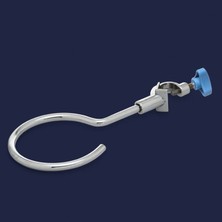 Isolab Huni Halkası - Krom Kaplı Çelik - Nivo Kıskaçlı 40 mm