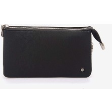 Mocassini Erkek Siyah El Çantası 693