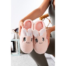 Pofuduk Hayvan Figürlü Panduf Kadın Ev Terliği Bohça Terliği Misafir Terliği