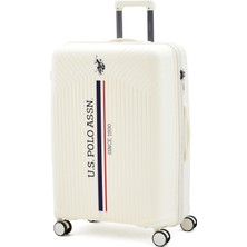 U.S. Polo Assn. U.s. Polo Assn Polipropilen Kırılmaz Büyük Boy Valiz – Tsa Kilitli, Darbelere Dayanıklı