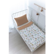 Baskılı Yorgan Seti (100x200 Cm) - Iconic Serisi - Antika Soytarı Oyuncak Ayı