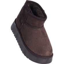 Skuaiter Skuaıter Garf Kahve Kız Çocuk Içi Kürklü Düz Bot