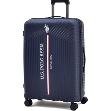 U.S. Polo Assn. U.s. Polo Assn Polipropilen Kırılmaz Büyük Boy Valiz – Tsa Kilitli, Darbelere Dayanıklı