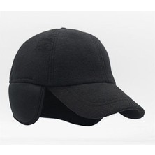 Zee Erkek Kaşe Yün Kışlık Kulaklı Kep Şapka