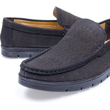 Vantaggio Shoes Robin Nubuk Iç ve Dış  %100 Hakiki Deri Erkek Delikli Comfort Ayakkabı, Günlük Ayakkabı