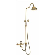 Karaköy Yapı Market Rustik Duş Seti Gold