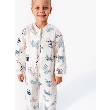 Melfa 713 Bebek Elyaf Dolgulu Fermuarlı Uyku Tulumu