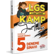 Editör 8. Sınıf 1. Dönem LGS Kamp Tam İsabet Fasiküllü Tamamı Çöz