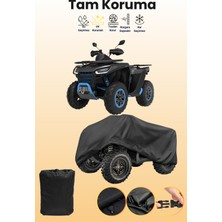 Dokaca Siyah Segway Snarler AT6S E Atv Brandası, Atv Koruyucu Örtüsü